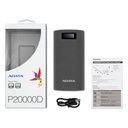 Powerbank 20000Mah, Gris Adata AP20000D 