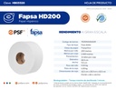 Papel Higienico 200 Mts HD200 Fapsa