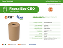 Toalla En Rollo Cafe 180 Mts C180 Fapsa