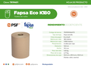 Toalla En Rollo Cafe 180 Mts K180 Fapsa Eco