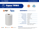 Toalla En Rollo Blanca 160 Mts TR160 Fapsa