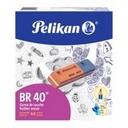 Borrador Azul/Rojo BR40 Pelikan