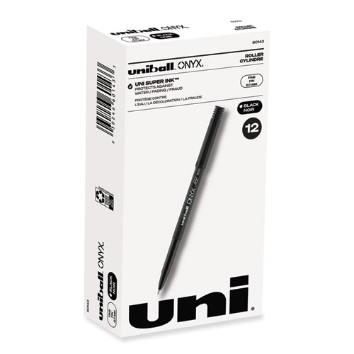 Pluma Uniball Onyx P.F. 0.5Mm Negro*Hasta Agotar Existencias