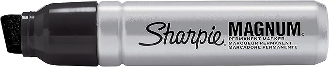 Marcador Permanente Sharpie Negro Magnum con 12