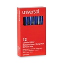 Pluma Universal Comfort Grip P.M. 1Mm Retractil Azul