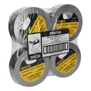 Cinta Adhesiva P/Ducto 2"(48Mm) X 50Mts Gris Pretul