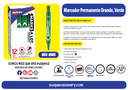 Marcador Permanente Marks-Alot Verde