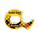 Cinta Adhesiva Doble Lado 1/2'' (12Mm) X 6.9 Yd(6.3M) C/Despachador Scotch