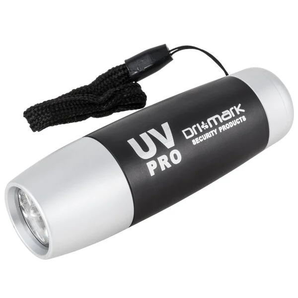 Detector de Billetes Falsos Tipo Linterna Luz UV PRO Dri Mark 