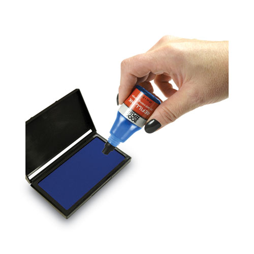 Tinta En Gotero Para Sellos 0.9 OZ Azul 2000 Plus