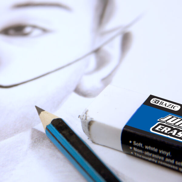 Borrador Blanco Jumbo Bazic (Pieza)