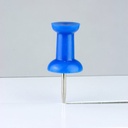 Chincheta Push Pin Color Surtido C/100 Bazic