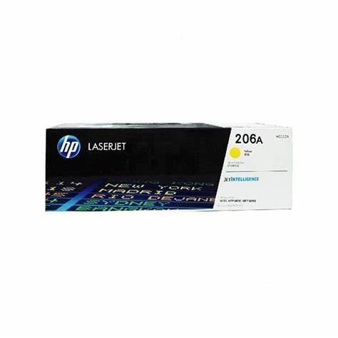 Toner HP #206A Amarillo