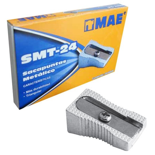 Sacapuntas de Metal 1 Orificio Smt-24 Mae