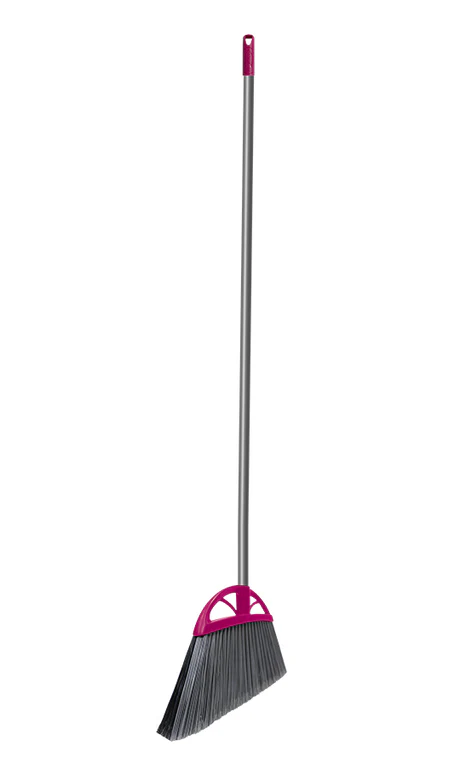 Escoba de Plastico Angular Mango Metal Reynera 