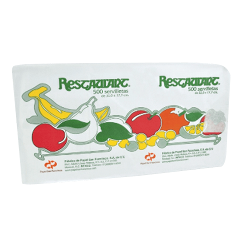 Servilleta Blanca Restaurantera Fapsa con 500