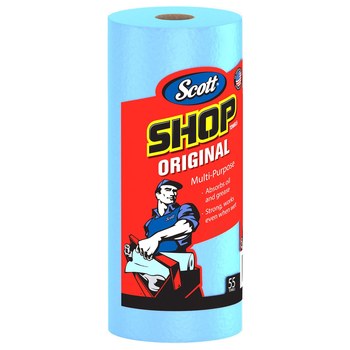 Toalla En Rollo Azul Scott
