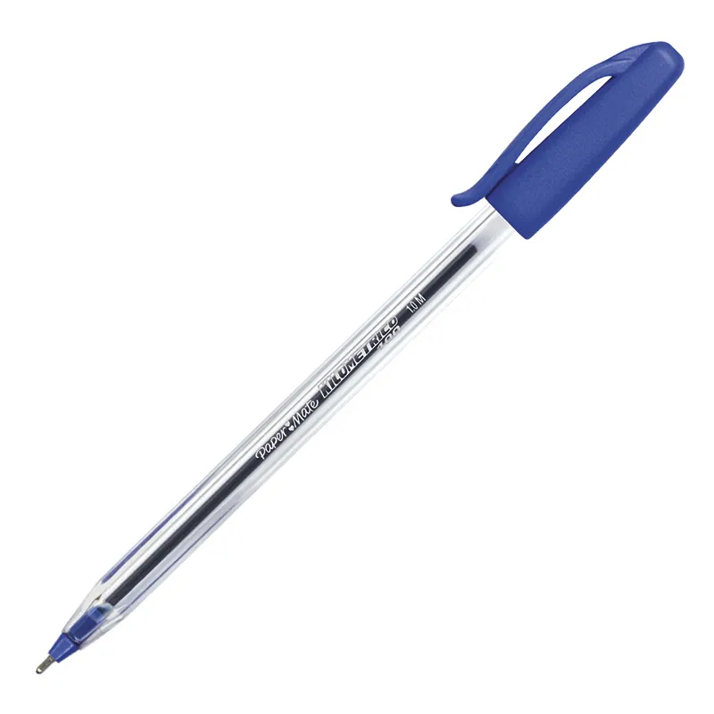 Pluma Papermate Kilometrico Punta Mediana 1.0 mm Azul
