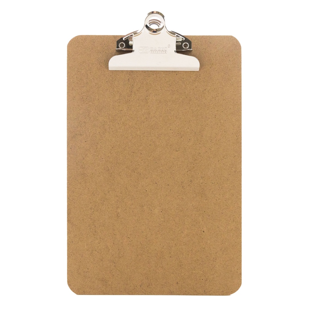 Tabla C/Clip De Madera T/Media Carta Bazic