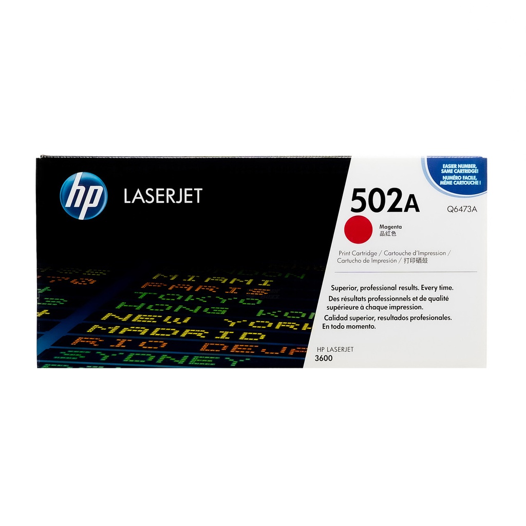 Toner HP #502A Magenta 