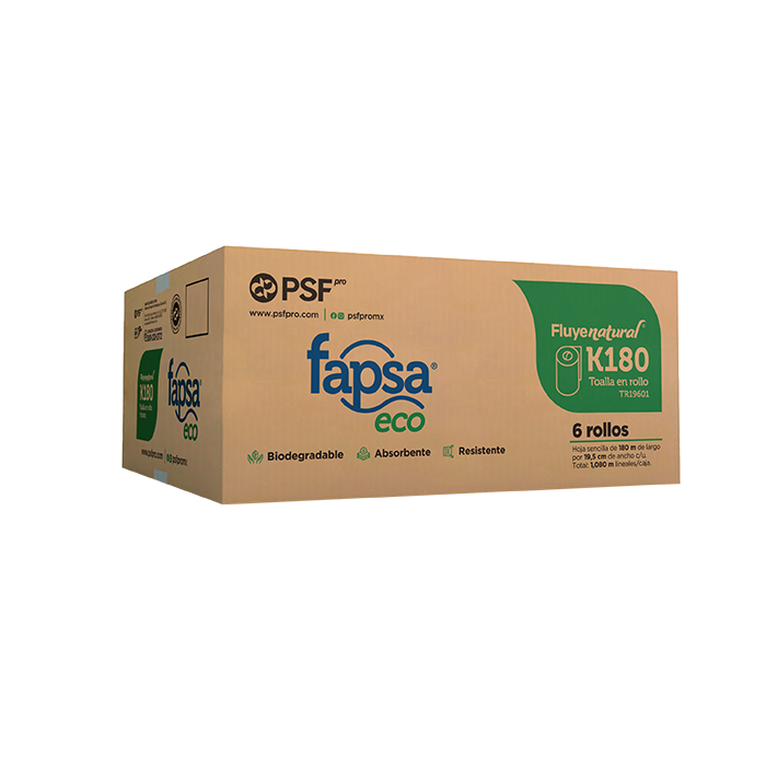 Toalla en Rollo Cafe Fapsa Eco K180 con 180 metros