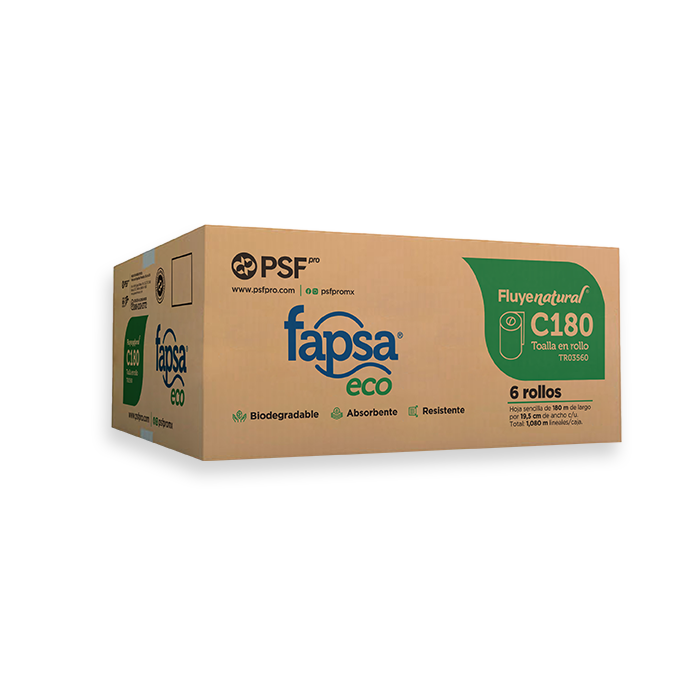 Toalla en Rollo Cafe Fapsa Eco C180 con 180 metros