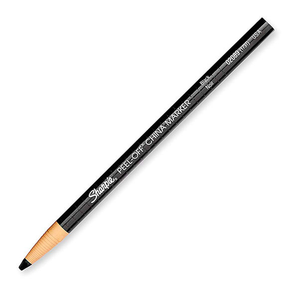 Marcador de Cera China Sharpie Mirado Negro