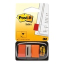 Banderitas 1" X 1.7" Naranjas C/Adhes C/50 (680-4) 3M*Hasta