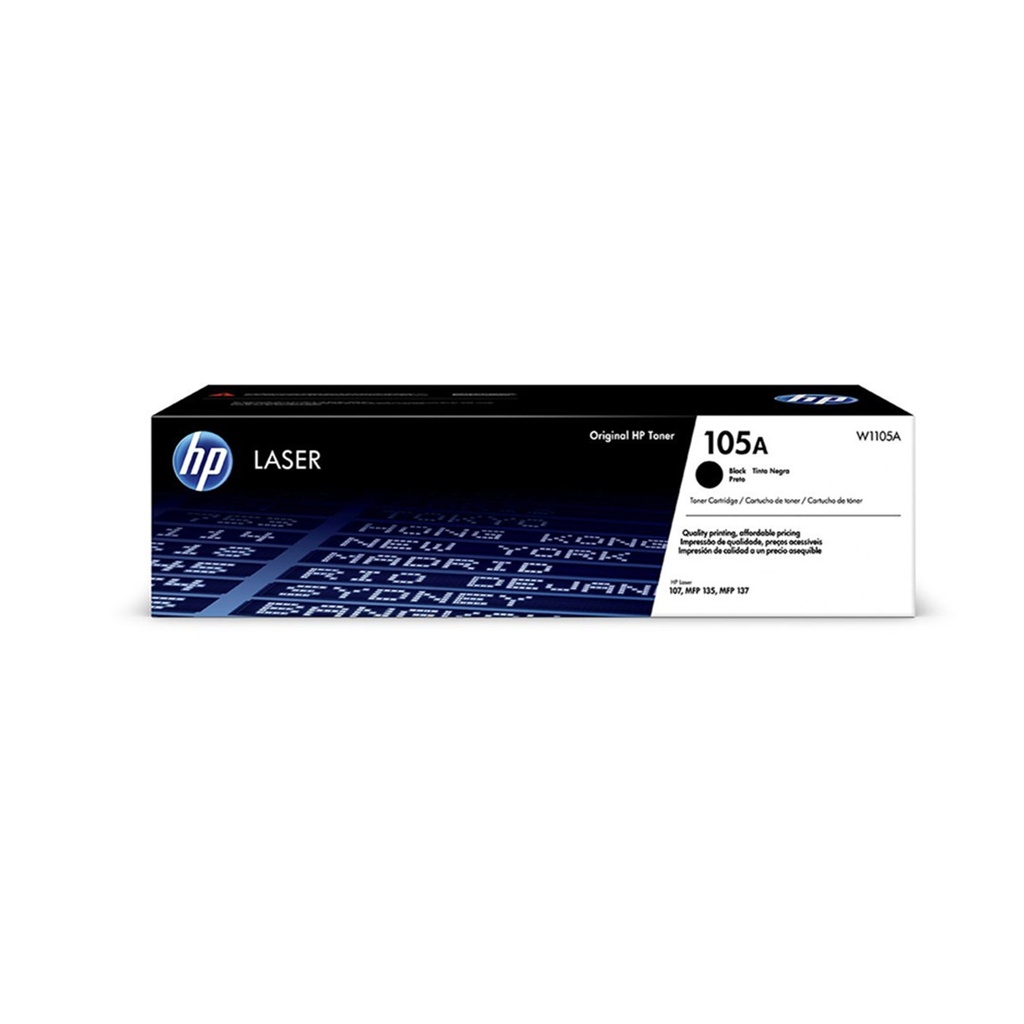 Toner HP #105A Negro