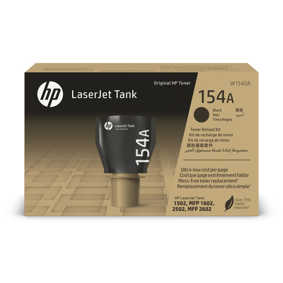 Kit Recarga de Toner HP #154A Negro