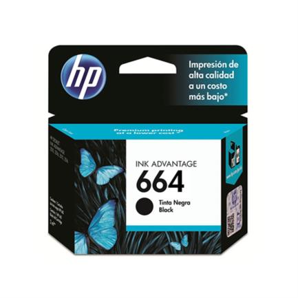 Tinta HP #664 Negro
