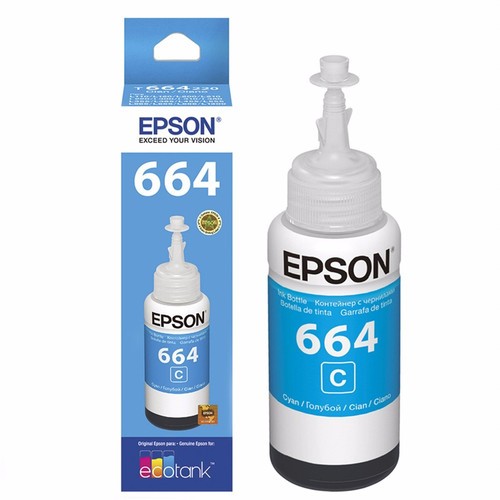 Tinta Epson #T664 Cian