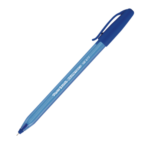 Pluma Papermate Kilometrico Punta Fina 0.7 mm Azul