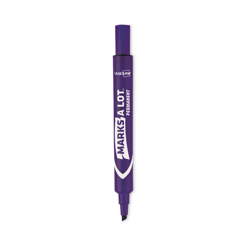 Marcador Permanente Marks-Alot Morado