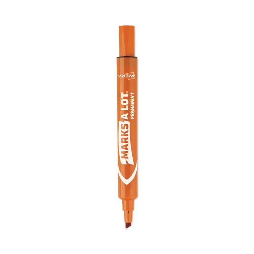 Marcador Permanente Marks-Alot Naranja
