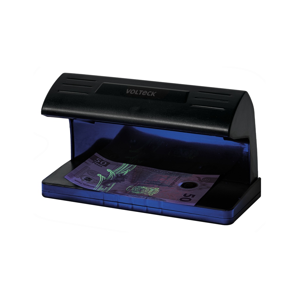 Detector de Billetes Falsos Maquina Luz Ultravioleta Volteck