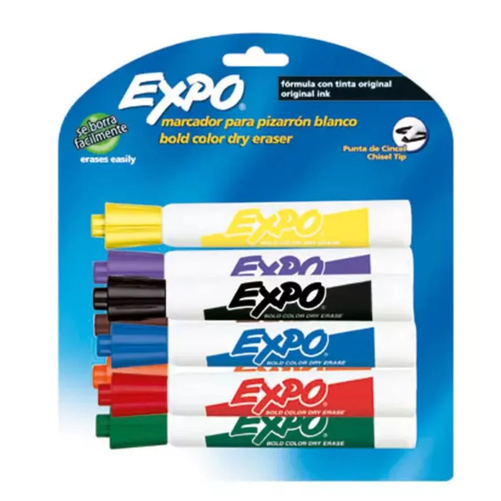 Marcador P/Pizarron Expo Kit 8 Colores