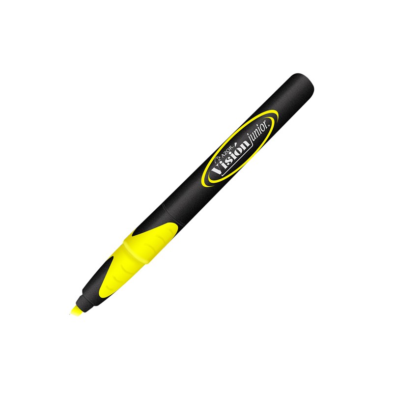Marcador Fluorescente Azor Vision Junior Delgado Amarillo