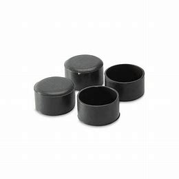 Regaton de Plastico para Mobiliario 0.31" x 0.6" Paquete con 4 Universal