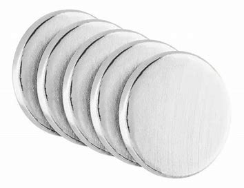 Imanes de Neodimio 15 mm Diametro Con 5 Steren