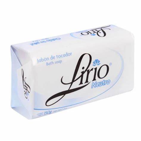 Jabon en Barra Lirio Neutro 150 g