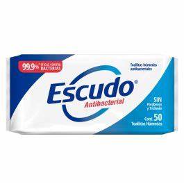 Desinfectante Toalla Escudo Bolsa con 50
