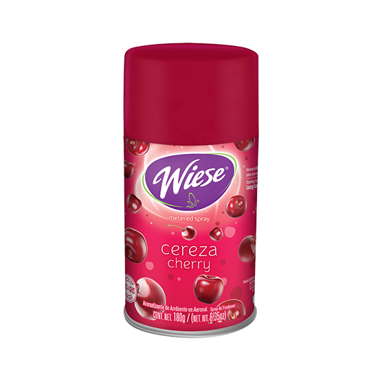 Aromatizante Time Wiese en Aerosol Cereza 180 g
