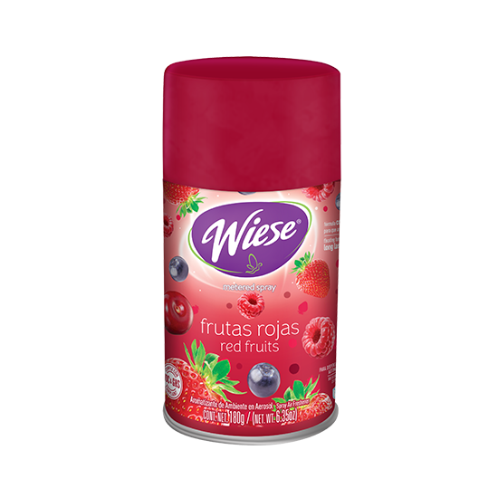 Aromatizante Time Wiese en Aerosol Frutos Rojos 180 g