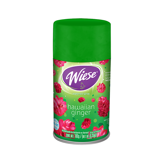 Aromatizante Time Wiese en Aerosol Hawaiian Ginger 180 g