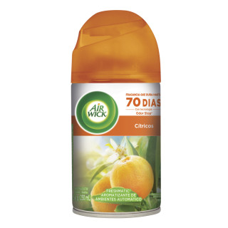 Aromatizante Air Wick en Aerosol Freshmatic Citrus 250 mL