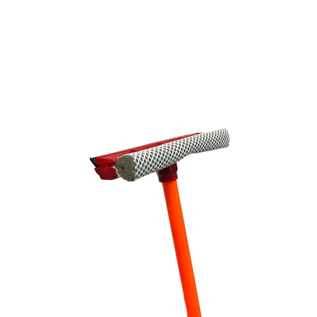 Jalador para Parabrisas 20" Mango Corto de Plastico Fluorescente