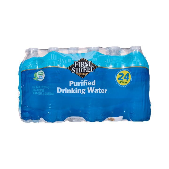 Botella de Agua 500 mL con 24 First Street