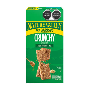 Barras de Granola Nature Valley Oats & Honey Crunchy C/52