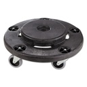 Base para Bote de Basura con Ruedas 32-44-55 Galones Redonda 2640 Rubbermaid